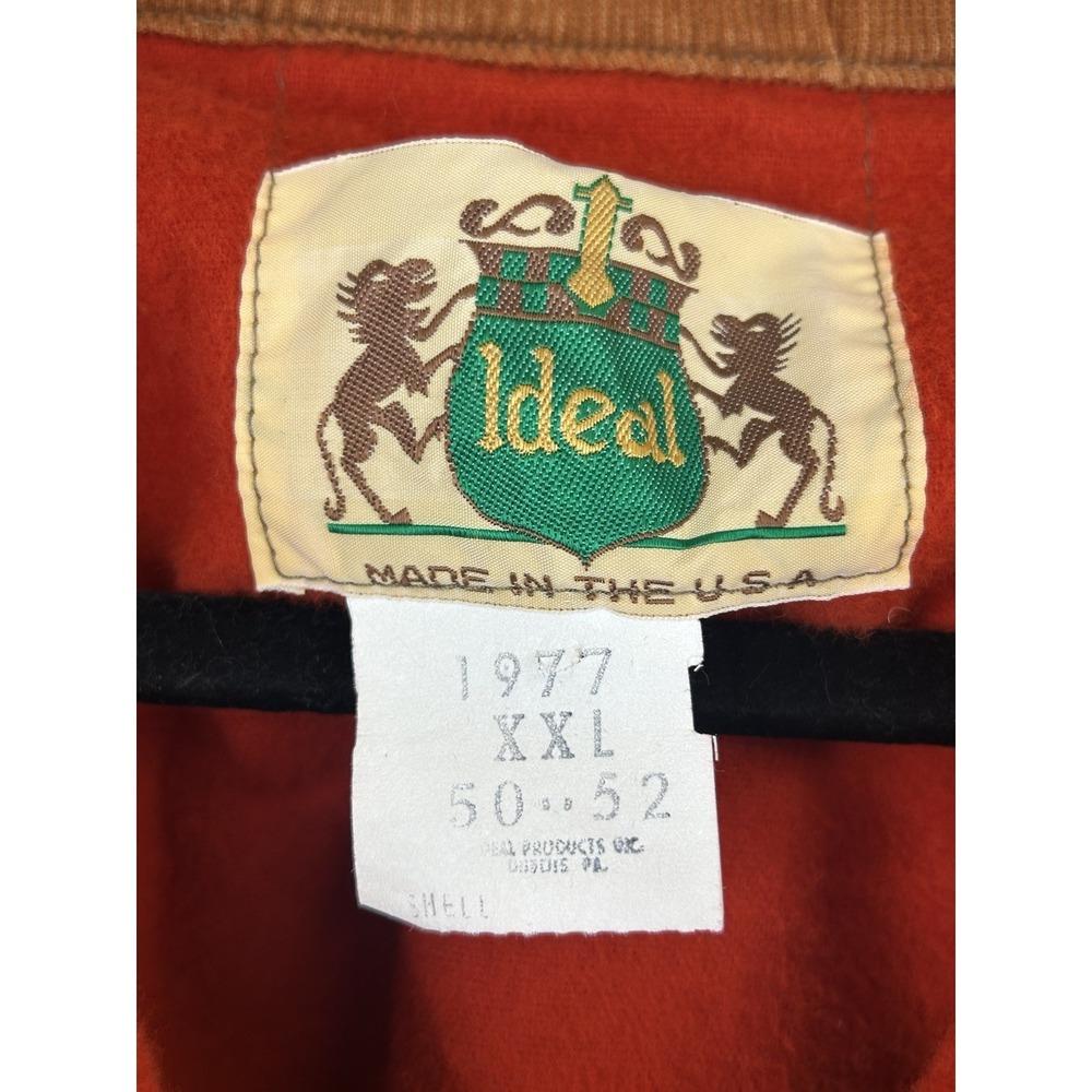 Vintage 1977 Canvas Chore Coat Barn Jacket Hunting Outdoor Size XXL Workwear Men - Picture 3 of 11